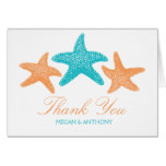 Three Starfish Thank You Card