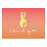 Tropical Pineapple Thank You Cards