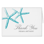 Two Skinny Starfish Thank You Card