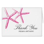 Two Skinny Starfish Thank You Card
