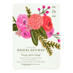 Vintage Garden Bridal Shower Card