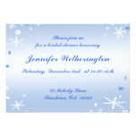 Winter Bridal Shower Card