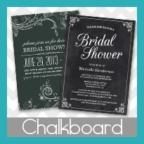 Chalkboard Bridal Shower