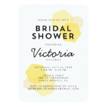 Yellow | Modern Geometric Bridal Shower Invitation