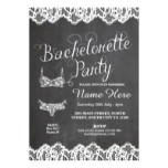 Bachelorette Party Lingerie Shower Bridal Invite