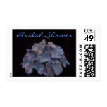Blue Hydrangea - Bridal Shower Stamp