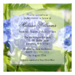 Blue Hydrangeas Bridal Shower Invitations