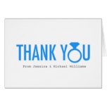Blue Thank You Cards