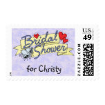 Bridal Shower Blue - Custom Postage Stamp