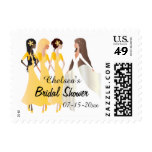 Bridal Shower | Bride & Bridesmaids | Yellow Stamp