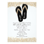 Bride Flip Flop Sandals Summer Beach Bridal Shower Card