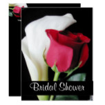 Calla Lily/Rose Bridal Shower Invitation