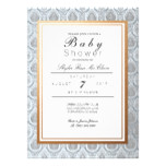 Chic French Art Deco Baby Shower Invite