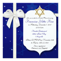 Custom Jewish Bridal Shower Invitation