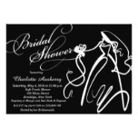 Elegant Bride Bridal Shower Invitation