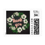 Floral Wreath | Thank You Stamp