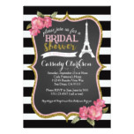 French Paris Bridal Shower invitation