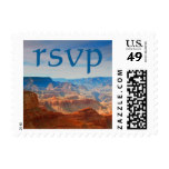 Grand Canyon Nature Landscape Wedding RSVP Postage Stamp