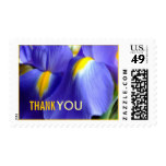 Iris Thank You Postage Stamp