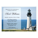 Lighthouse Bridal Shower Invitations