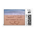 Love on the beach - Customized Postage