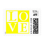Love Wedding Postage Stamp