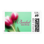 Mint Green and Fuchsia Bridal Shower Postage