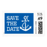 Nautical Save The Date Postage