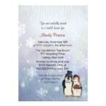 Penguin Wedding Bridal Shower Card
