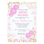 Pink and Gold Bridal Shower invitation