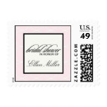 Pink Bridal Shower Stamps