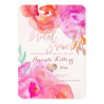 PixDezines Bridal Shower/Floral/Watercolor/Roses Card
