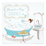 Princess Bride Spa Bridal Shower Card