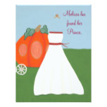 Princess Pumpkin Carriage Bridal Shower Invitation