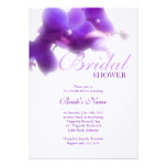 Purple Bridal Shower Invitation