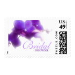 Purple Bridal Shower Postage