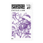 Purple Flower Stamp