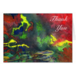 Red Fusion 2 Thank You Card