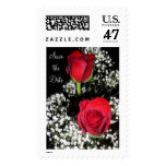 Red Roses Wedding Postage - Large