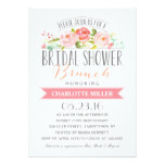 Rose Banner Brunch Bridal Shower Card