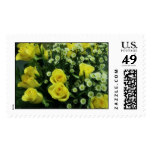 rose bouquet postage stamp