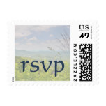 Scenic Mountain Country Wedding Or Party RSVP Postage