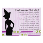 Snazzy Witch Silhouette Card