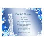 Snowflakes Bridal Shower Invitation 3