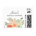 Spring Foliage Bridal Shower Stamp