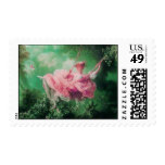THE SWING , Pink  Fuchsia Green Postage