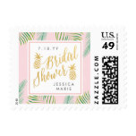 Tropical Bridal Shower Personalized Postage Stamps