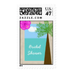 Tropical Bridal Shower Postage -- Tropical Days
