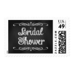 Vintage Chalkboard Bridal Shower Stamps