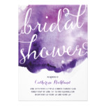 Watercolor Calligraphy | Bridal Shower Card
